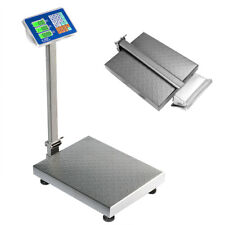 660lbs Weight Platform Scale Digital Floor Folding Scale Postal Shipping Mailing picture