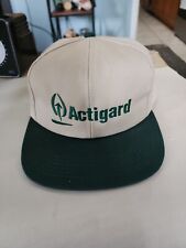Actigard Tan Green SnapBack Hat NOS Fungicide By Syngenta Farming picture