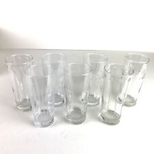 Mikasa Large Tumblers Highball Etched Set Of 7 Signed 7 1/4” Tall picture