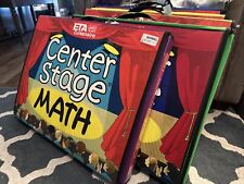 ETA Cuisenaire Center Stage Math Level 3 & 5 Home School Algebra Geometry  READ picture