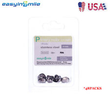 48pcs*5kits Easyinsmile Dental Crown Kids Stainless Steel Temporary Molar Crown picture