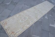 Vintage rug, Turkish runner rug, Hallway rug, Floor rug, 2.2 x 10.5 ft SR10162 picture