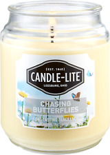 Candle Lite Everday Chasing Butterflies Scented Candle 18 oz. picture