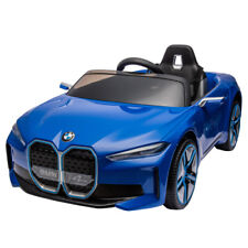 12V BMW i4 Licensed 3 Speed Electric Kids Ride on Car Toys w/ Remote LED light picture