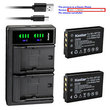 Kastar NP-120 Battery LTD2 USB Charger for Fieldpiece SCL2, SRL2 Leak Detectors picture