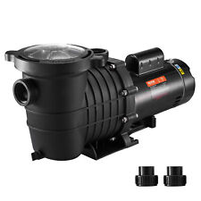 VEVOR Swimming Pool Pump 2HP 2-Speed Filter Pump w/Strainer for In/Above Ground picture
