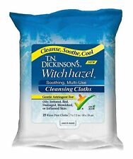 T.N. Dickinson's Witch Hazel Multi-Use Cleansing Cloths with Aloe 25 Ct 6 Pack picture