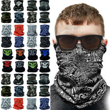 3-12Pcs Tube Bandana Scarf Neck Gaiter Head Face Mask Multi-use Outdoor Cap Lot picture