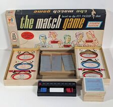 1960s Vintage The Match Game Milton Bradley Board Game Fourth Edition VTG 60s picture