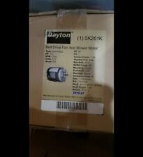 Brand New Dayton Belt Drive Blower Fan And Motor 5K261K 1/3 HP RPM1725 6.6 AMPS  picture