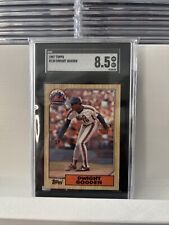 1987 Topps Dwight Gooden Baseball Card #130 NM-M🔥SGC8.5🔥RARE picture
