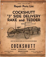 Repair Parts List for Cochshut 3 Side Delivery Rake and Tedder, 1947  picture