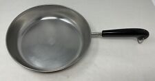 Vtg 1801 Revere Ware Copper Bottom 9in. Skillet Fry Pan Rome NY USA No Lid picture