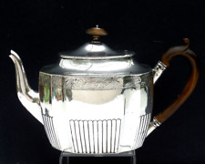 Antique Georgian Solid Sterling Silver Teapot N. Smith & Co. Sheffield 1799 Old picture