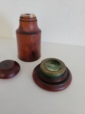 Vintage Treen Ware Object Wooden Holder picture