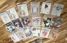 Vintage & Antique Sheet Music Lot of 18 Pieces/ Musicals and Various other songs picture