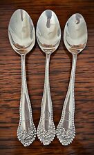 3 Collector Antique Sterling Silver Gorham 5 5/8” Teaspoons - E D SPANGLE picture