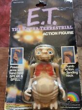 Vintage 1982 E.T. The Extra-Terrestrial Carded Action Figure Speak & Spell picture