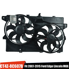 Radiator Condenser Cooling Fan For 2007-2015 Ford Edge Lincoln MKX 7T4Z8C607A picture