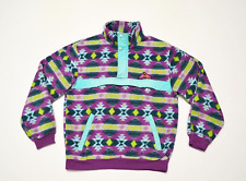 Vintage 90s Aesse Technical Equipment Polartec Fleece Jacket size S picture