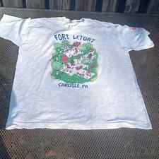 vtg 1990s fort letort carlisle pa single stitched tee xl picture