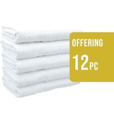 HURBEN HOME Cotton Bath Towel Set - Highly Absorbent, color White picture