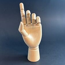 Wooden Hand Model Sketching Drawing Jointed Movable Fingers Man poseable picture