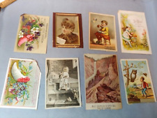 Victorian Trade Card Lot 1880s 1890s From Scrap Book picture