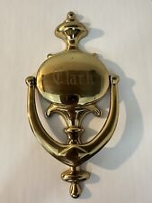 Things Remembered Solid Brass Hand Crafted Spain Door Knocker “Clark” picture