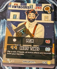 Hermitcraft TCG - VintageBeef Non-Holo Rare - 2nd Edition - 004/114 picture