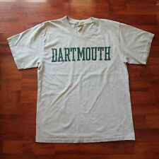 Vintage Dartmouth College Mens T-Shirt Gray Size Medium Made In USA picture