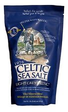 Light Grey Celtic Sea Salt 1 Pound Resealable Bag–Additive-Free,Gluten-Free,454G picture