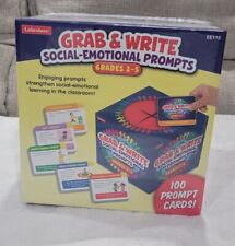 Lakeshore Grab & write Social-Emotional Prompts - 100 Prompt Cards Grades 3 - 5. picture