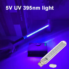 USB 5V Low Voltage Strip Shape UV 395nm Purple LED Light Lamp picture