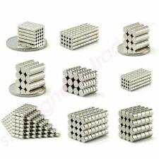 2mm 3mm 4mm 5mm 6mm 7mm 8mm 9mm Small  Disc Magnets Neodymium Magnets Round  N50 picture