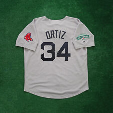 David Ortiz 2012 Boston Red Sox Grey Road Men's Jersey w/ Fenway 100th Patch picture