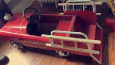 Vintage AMF Fire Fighter Unit No. 508 Pedal Car - Good Condition picture