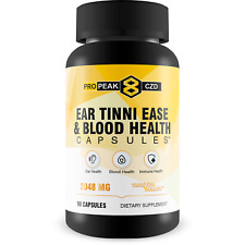 Pro Peak 8 CDZ Vitamins Ear Tinnie Ease Immune Boost - Our Best Tinnitus Relief picture