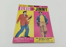 ELVIS AND JIMMY Magazine 1956 Elvis Presley Photos James Dean comic story picture