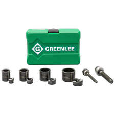 GREENLEE 7235BB Hole Punch Set, 10 Piece,10,12 ga. Steel 4A742 picture