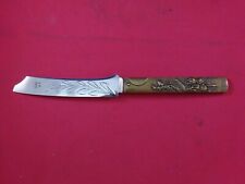 Kozuka by Gorham Sterling Silver Bronze Fish Knife BC Two Men Squid Bird Horse picture