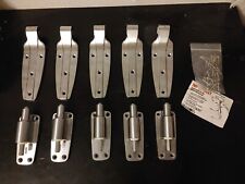 Lot Of 5 Kason 1248 Spring Assisted Hinge Flush Walk In Cooler Please Read picture