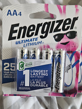 Energizer Ultimate Lithium AA Batteries - Pack of 4 | Exp 12/2048 picture