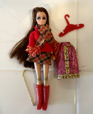 Vintage Topper Dawn Longlocks in Mad About Plaid w/ Extra Pink Sparkly Dress picture