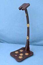 Japanese Aoi Crest Gold Maki-e Single Katana Stand - Needs Repairs, Unstable FS picture