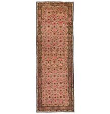 Allover Floral Style Vintage 3X10 Hand-Knotted Oriental Runner Rug Hallway Sale picture