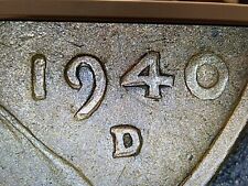1940 D DDO Lincoln Wheat Cent; COLLECTIBLE DDO- ERROR Must See Images picture