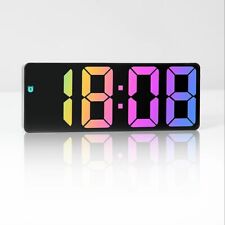 NEW Colorful LED Alarm Clock With Temperature Display Lightning Fast Shipping picture