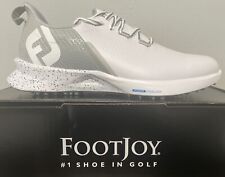 Brand New In Box 2024 FootJoy Fuel Men’s Golf Shoes White Select Size 55427 picture