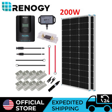 Renogy 200Watt 12Volt Mono Solar Panel Premium Kit W/ 20A MPPT Charge Controller picture
